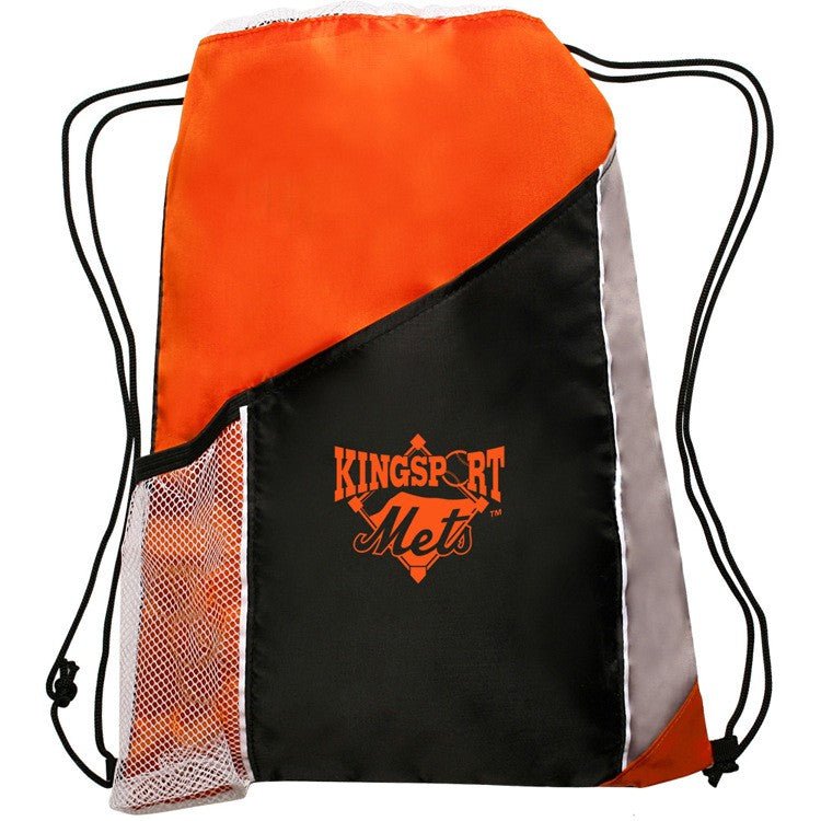 Drawstring Backpack With Zipper - Yorkn Inc✅