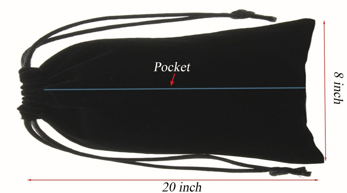 Drawstring Bag With Front Pocket - Yorkn Inc✅