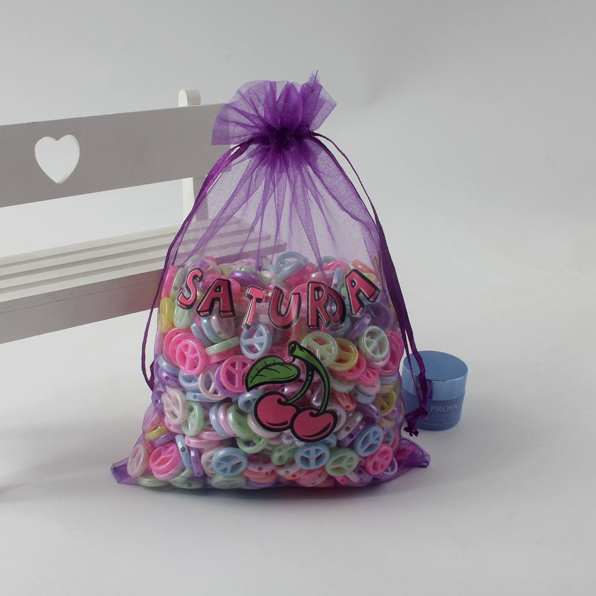 Drawstring Organza Candy Clear Pouch - Yorkn Inc✅
