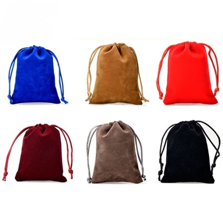 Drawstring Velvet Bag - Yorkn Inc✅
