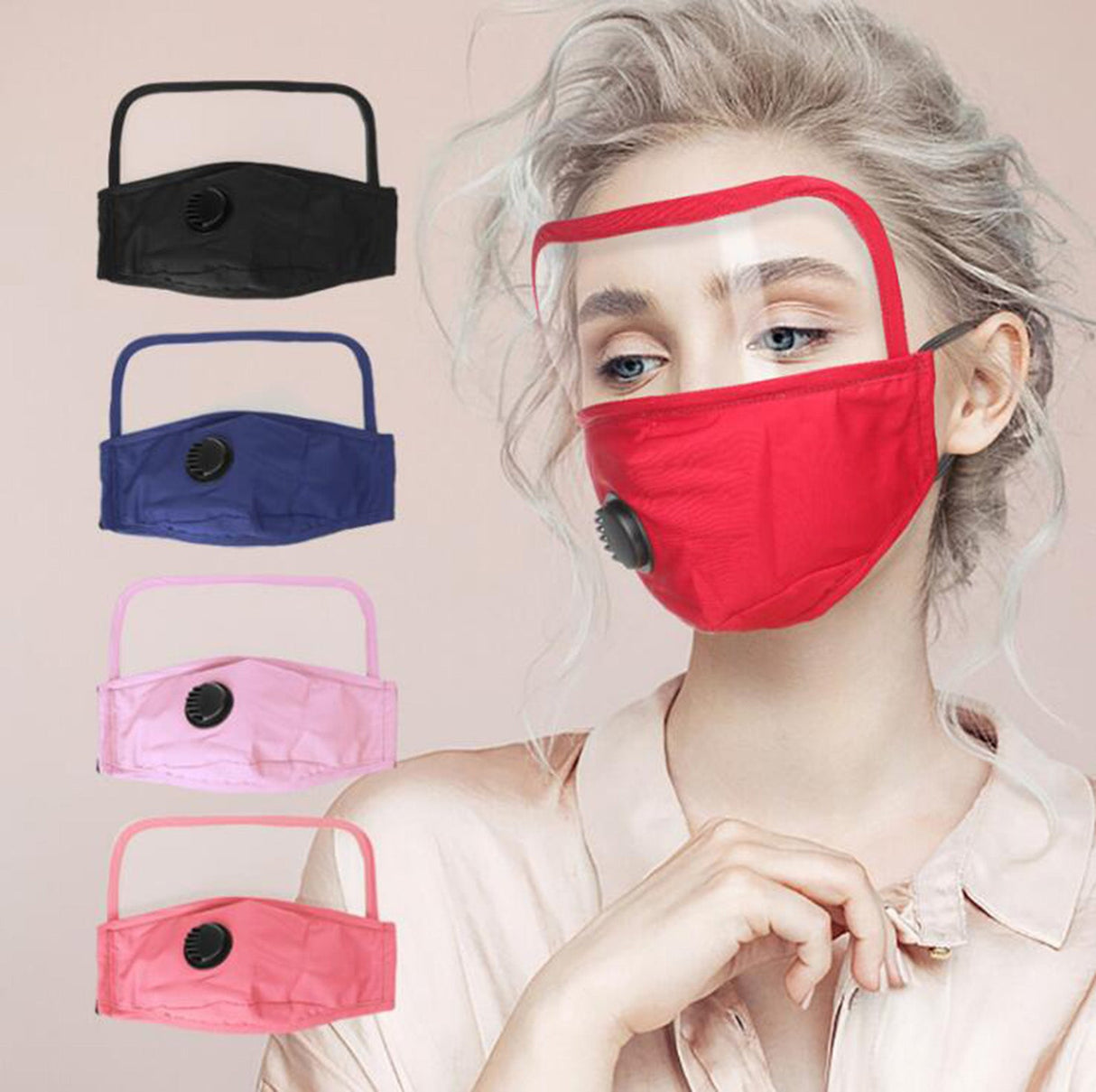 Face Protection Masks With Eyes Shield - Yorkn Inc✅