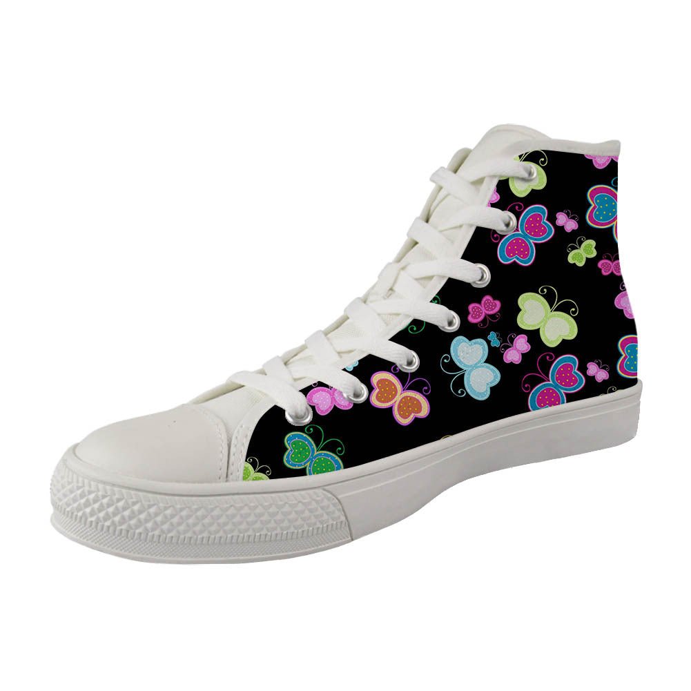 Fashion High - top Canvas Shoes - Yorkn Inc✅