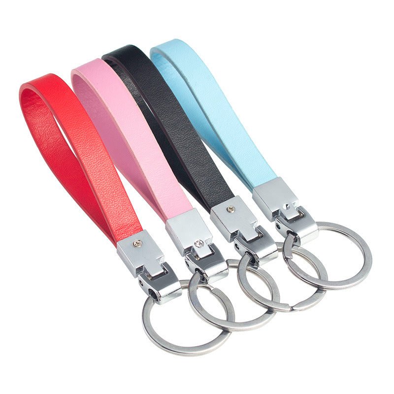 Faux Leather Keyring - Yorkn Inc✅