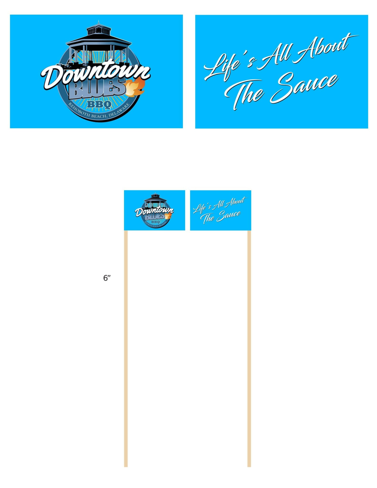 Flag Toothpick With 6" Stick - Yorkn Inc✅