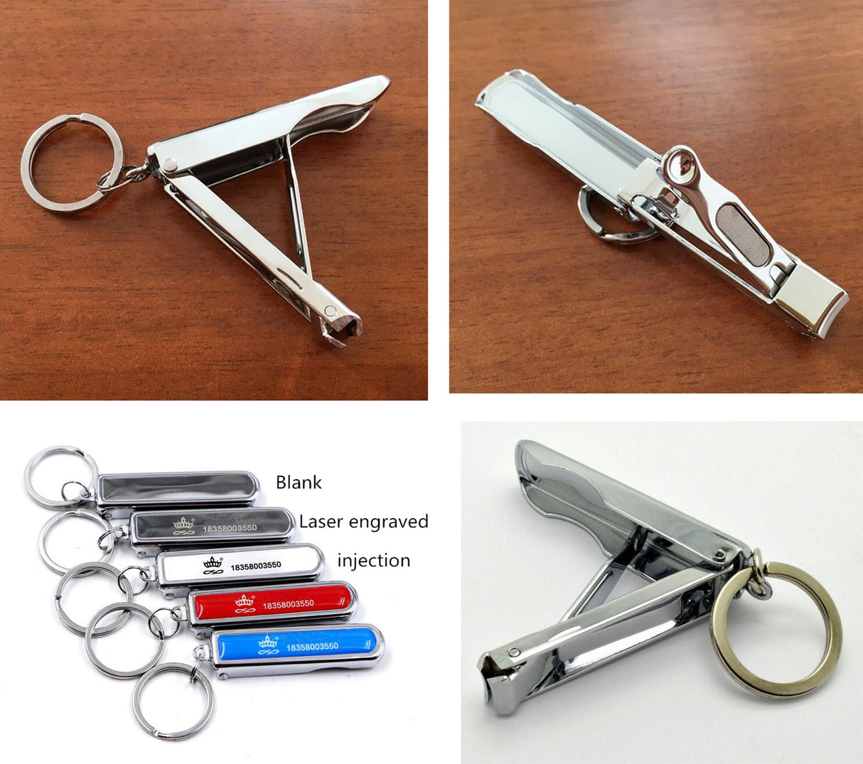 Foldable Nail Clippers Key Chain - Yorkn Inc✅