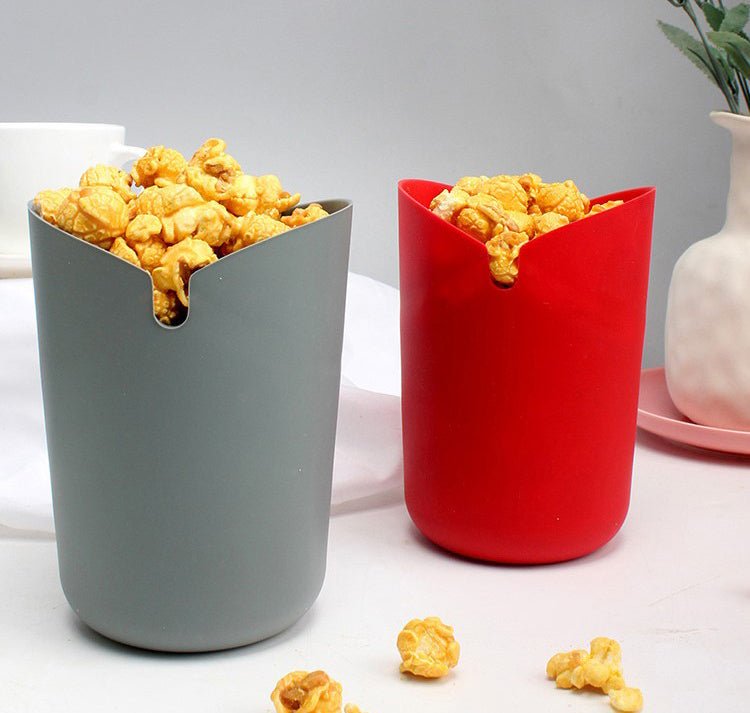 Foldable Silicone Popcorn Bucket - Yorkn Inc✅