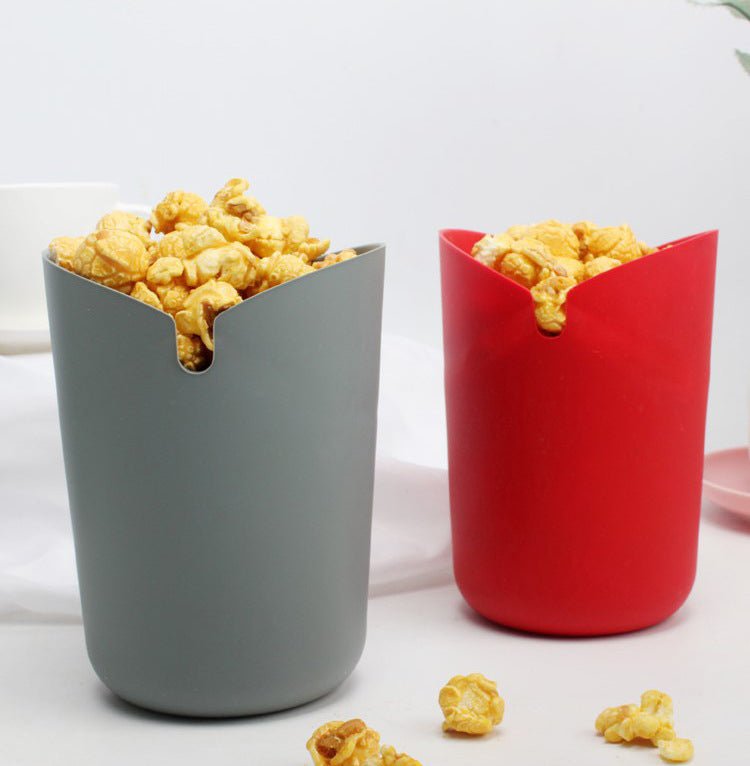 Foldable Silicone Popcorn Bucket - Yorkn Inc✅