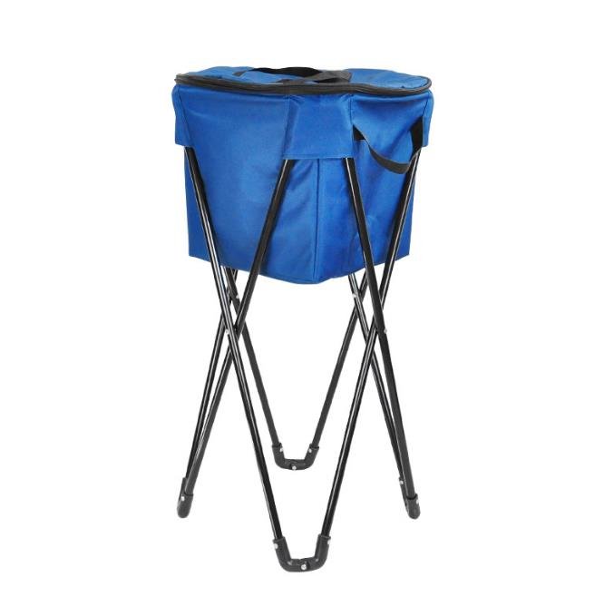 Folding Beach Cooler Chair/stool - Yorkn Inc✅