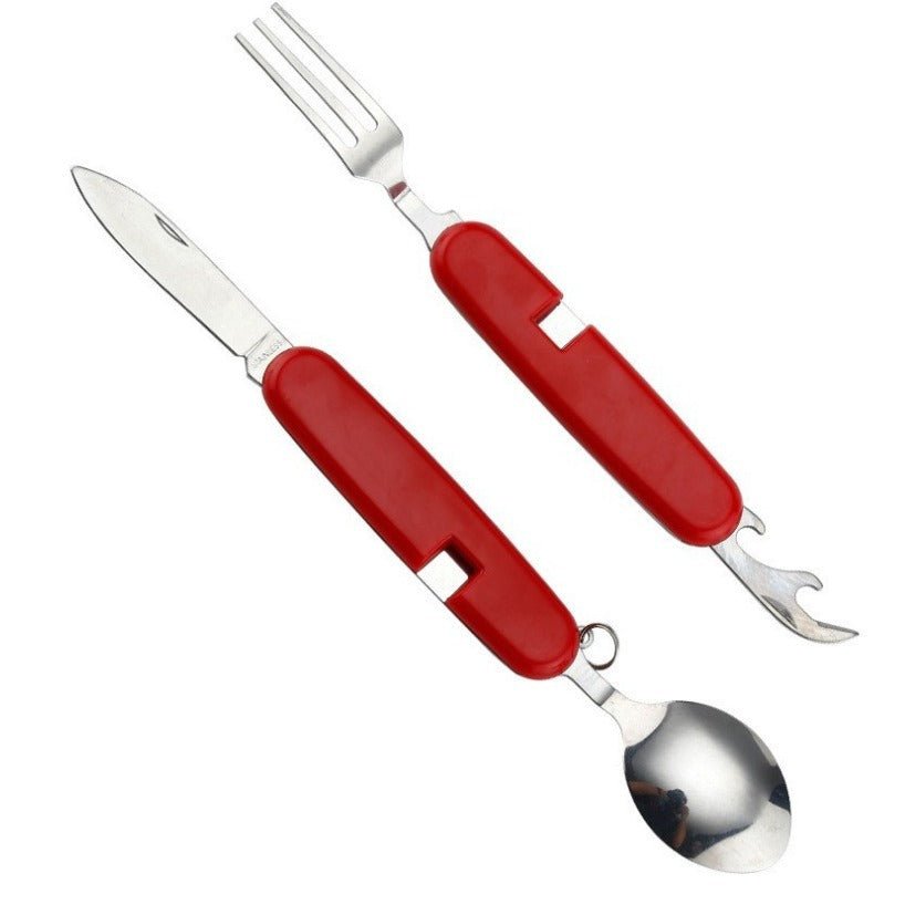 Folding Knife Fork Spoon Combination - Yorkn Inc✅