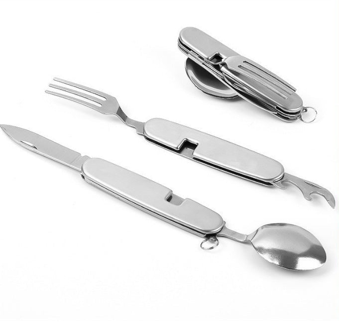 Folding Knife Fork Spoon Combination - Yorkn Inc✅