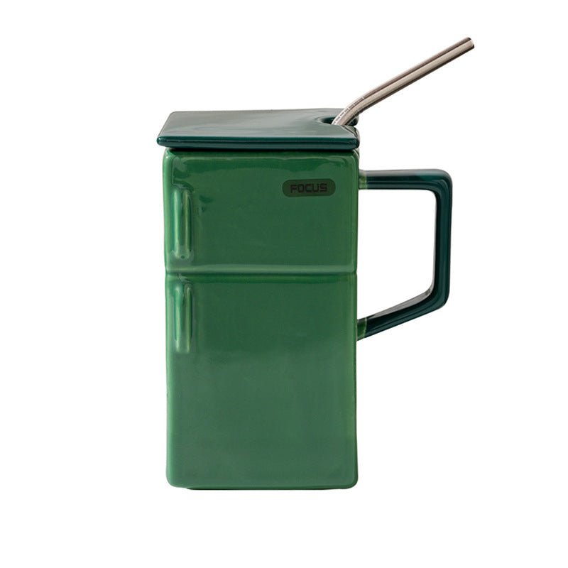 Fridge Shaped Ceramic Cup - Yorkn Inc✅