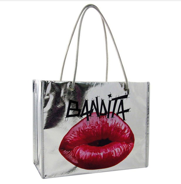 Full - color Metallic Silver Tote Bag - Yorkn Inc✅