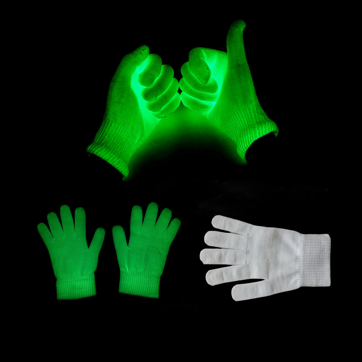 Glow In The Dark Gloves - Yorkn Inc✅