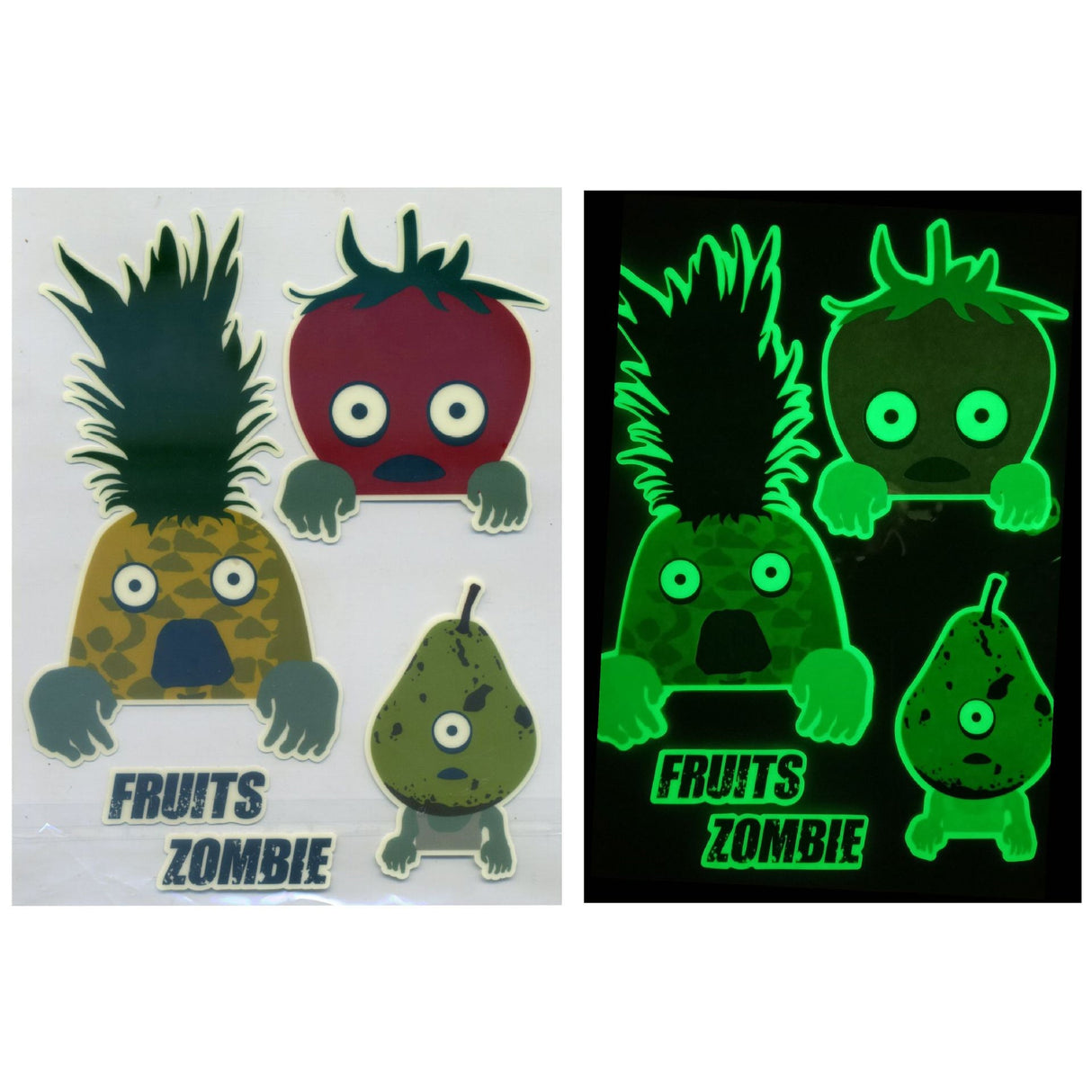 Glow In The Dark Sticker Sheet - Yorkn Inc✅