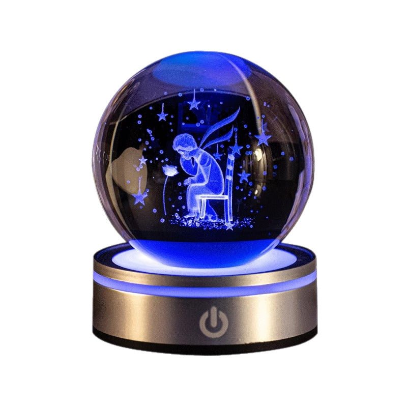 Glowing Crystal Ball - Yorkn Inc✅