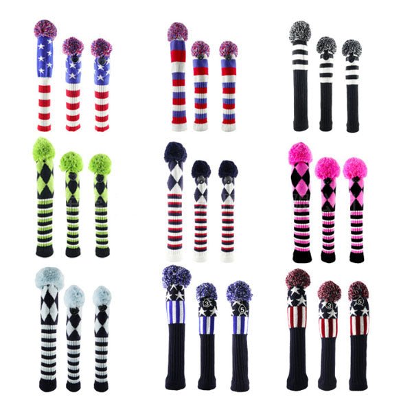 Golf Head Covers 3 Piece Set - Yorkn Inc✅