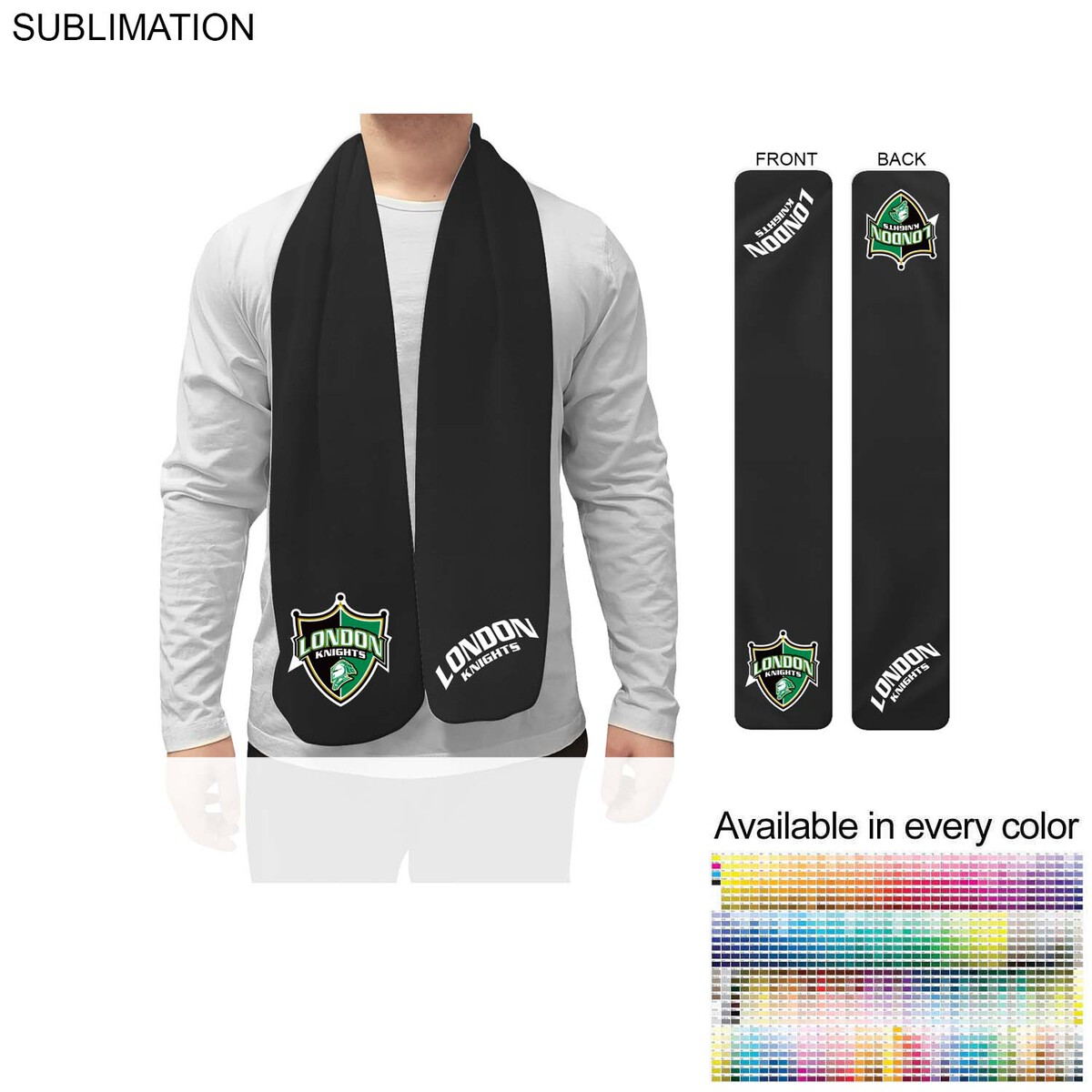 Grey Fleece Scarf - Yorkn Inc✅