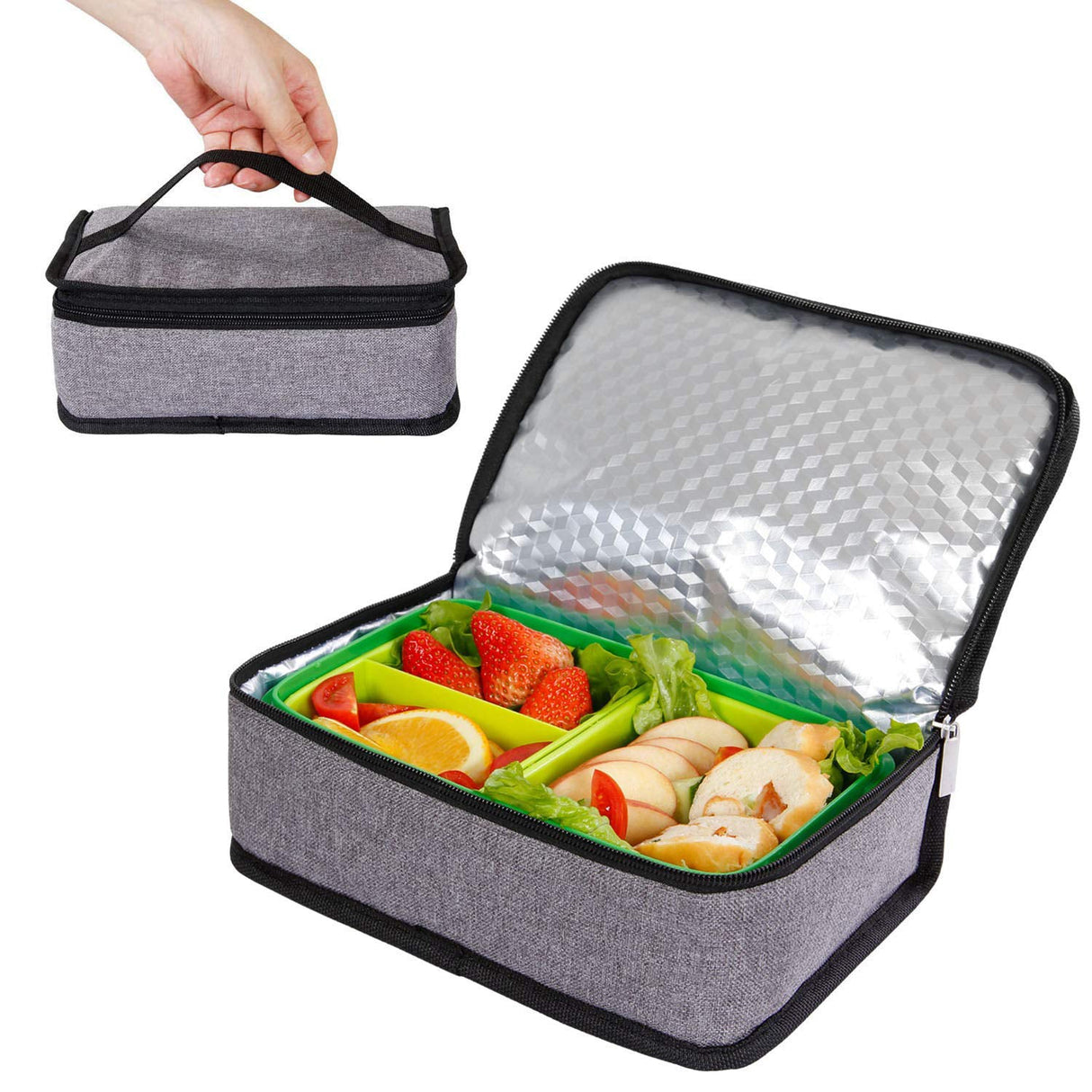 Hand Carry Insulated Lunch Bag - Yorkn Inc✅