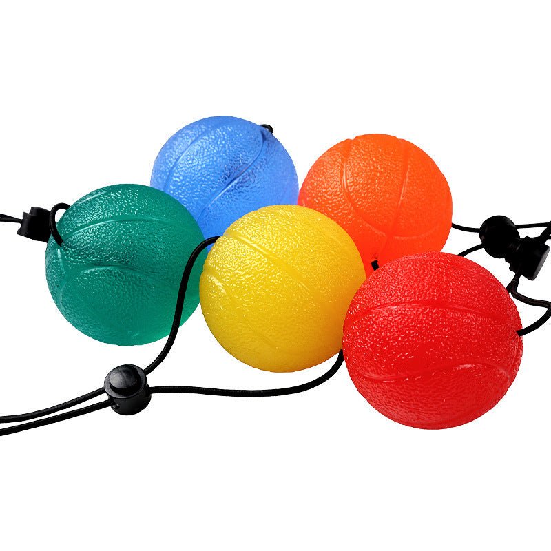 Hand Grip Ball With Rope - Yorkn Inc✅
