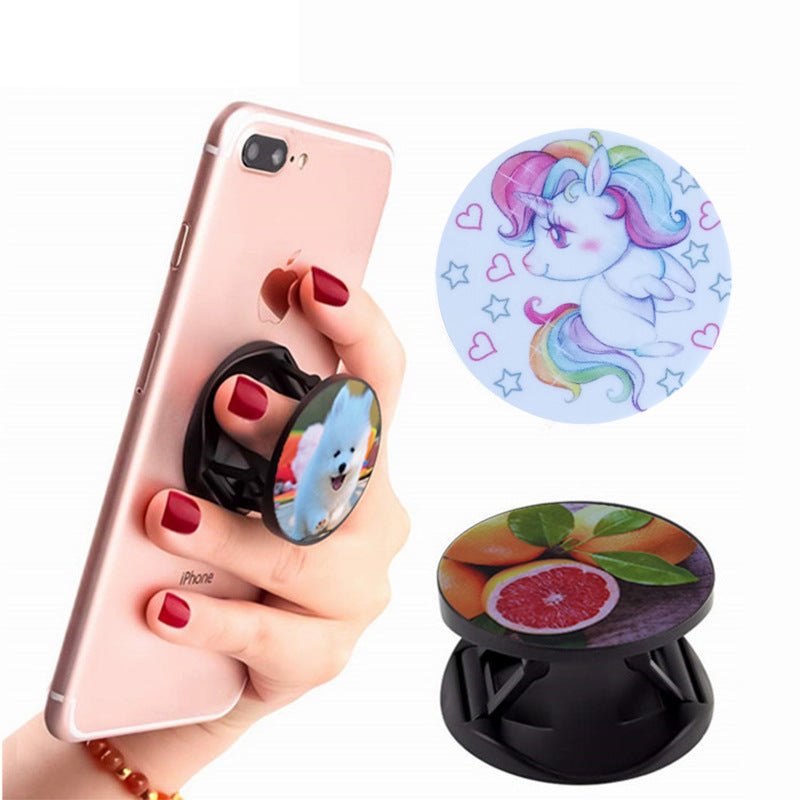 Hand Grip Phone Round Stand - Yorkn Inc✅