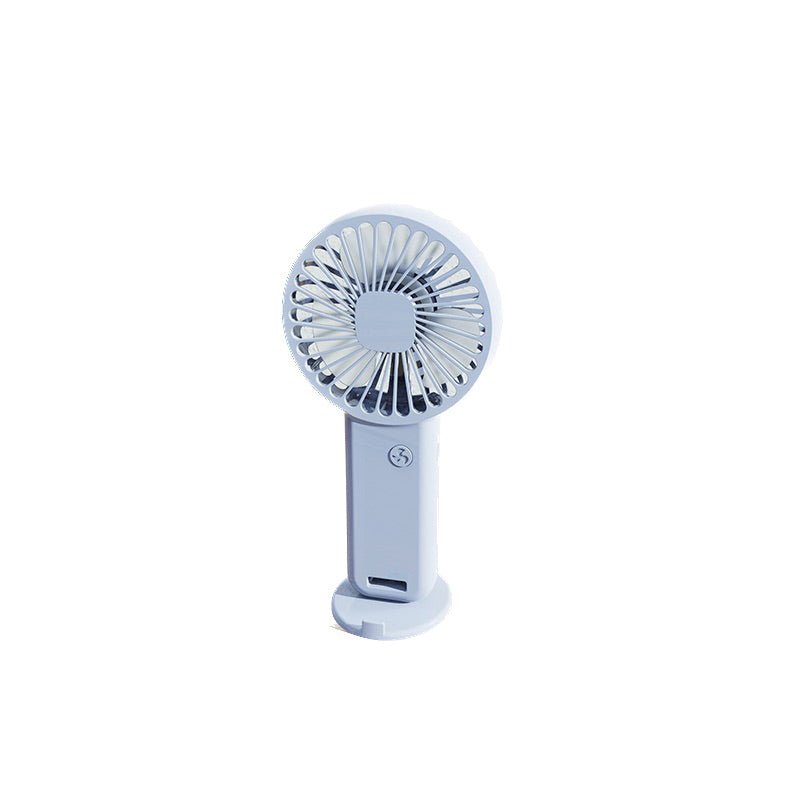 Handheld Rechargeable Mini Fan With Base - Yorkn Inc✅