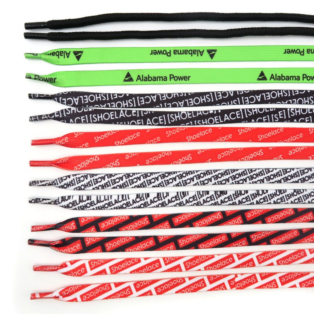 Heat Transfer Polyester Shoelace - Yorkn Inc✅