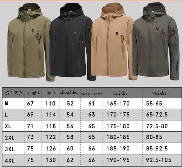 Heated Warm Hoodie & 10000mah Power Bank - Yorkn Inc✅