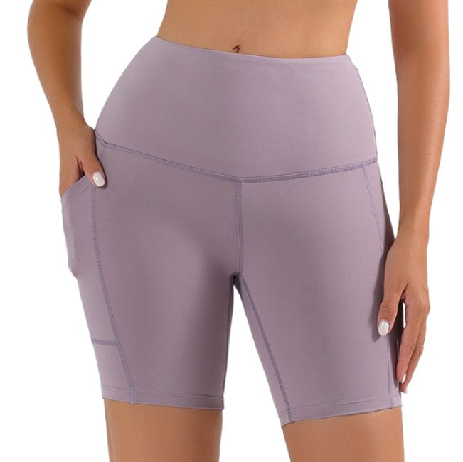 High Waisted Workout Shorts - Yorkn Inc✅