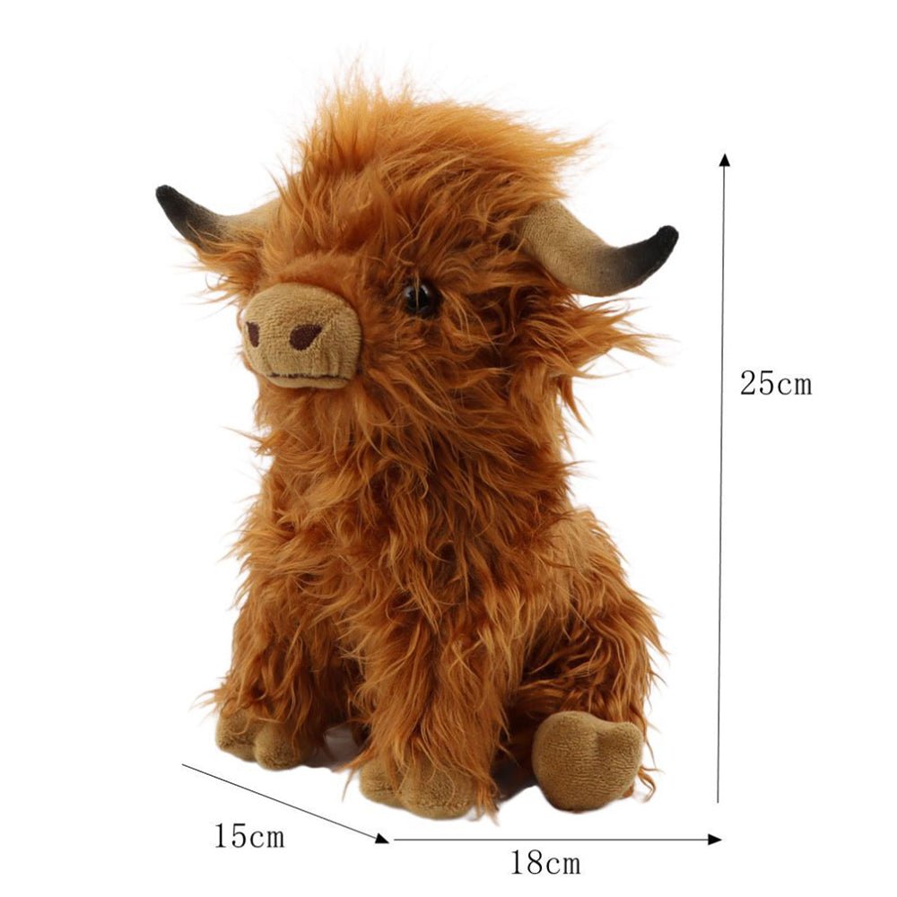 Highland Cow Stuffed Animals Plush Toy - Yorkn Inc✅