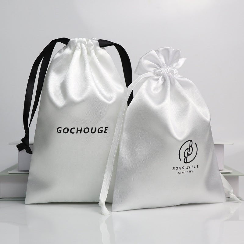 Imitation Silk Drawstring Bag - Yorkn Inc✅