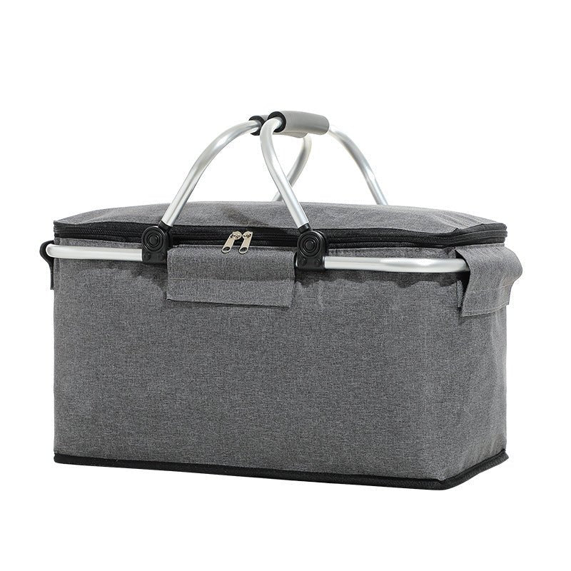 Insulated Foldable Picnic Basket Cooler Tote - By Boat - Yorkn Inc✅