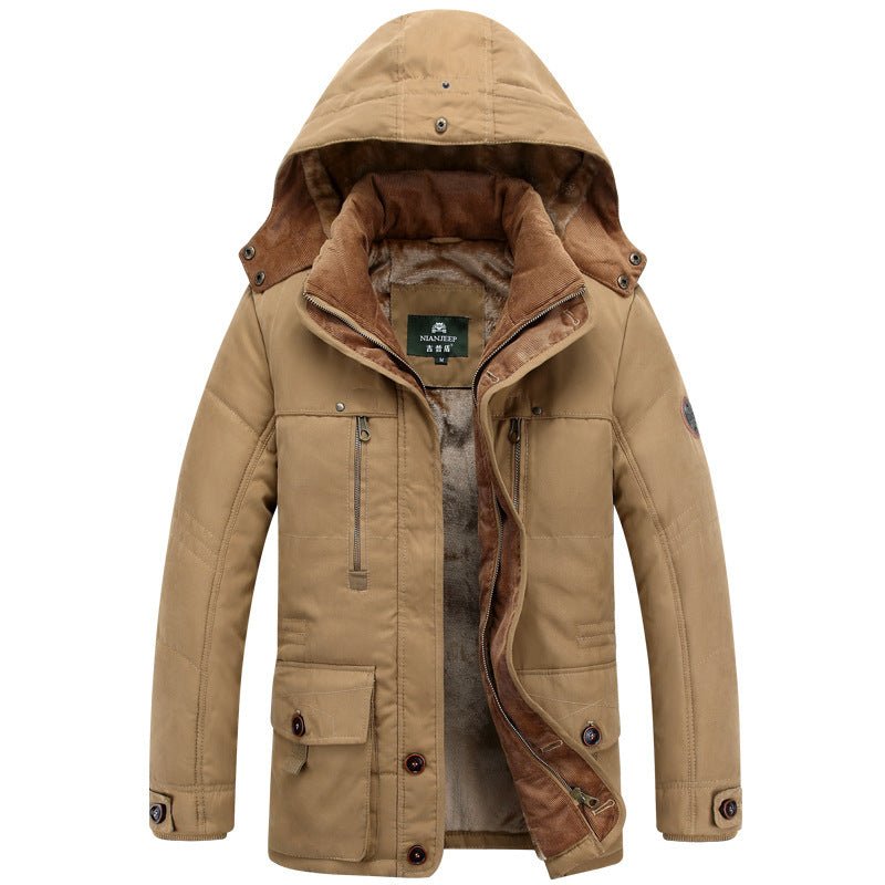 Insulated Jacket With Hood - Yorkn Inc✅