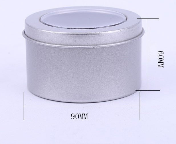 Iron Transparent Window Tin Box - Yorkn Inc✅