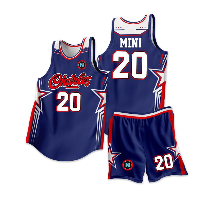 Jersey Basketball Sport Shirt 2pcs Set - Yorkn Inc✅