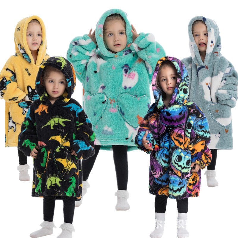 Kids Flannel Hoodie - Yorkn Inc✅