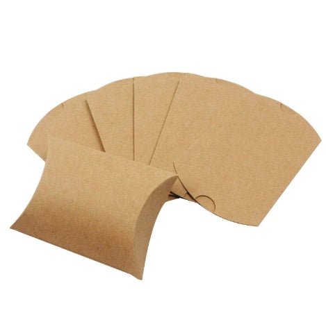 Kraft Paper Pillow Box - Yorkn Inc✅