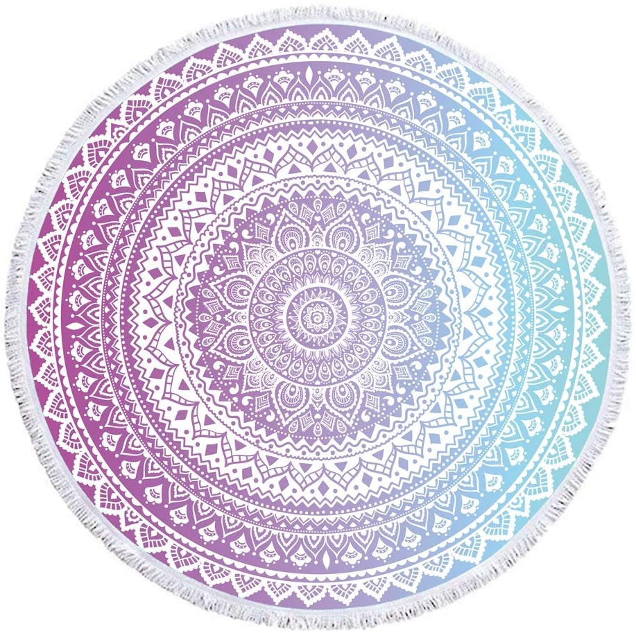 Large Round Beach Towel - Yorkn Inc✅