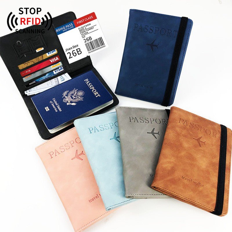Leather Passport Wallet - Yorkn Inc✅