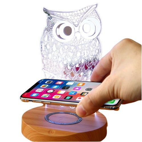 Led Acrylic Wireless Charging - Yorkn Inc✅
