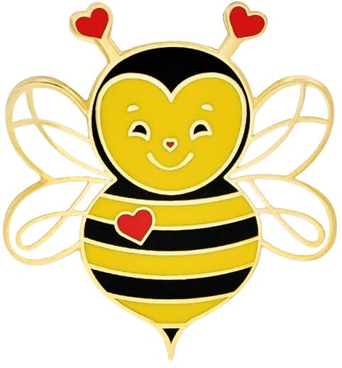 Love Bee Pin - Yorkn Inc✅