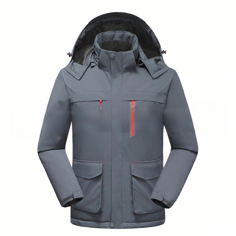 Men Intelligent Heating Three Zone Hard Shell Jacket - Yorkn Inc✅