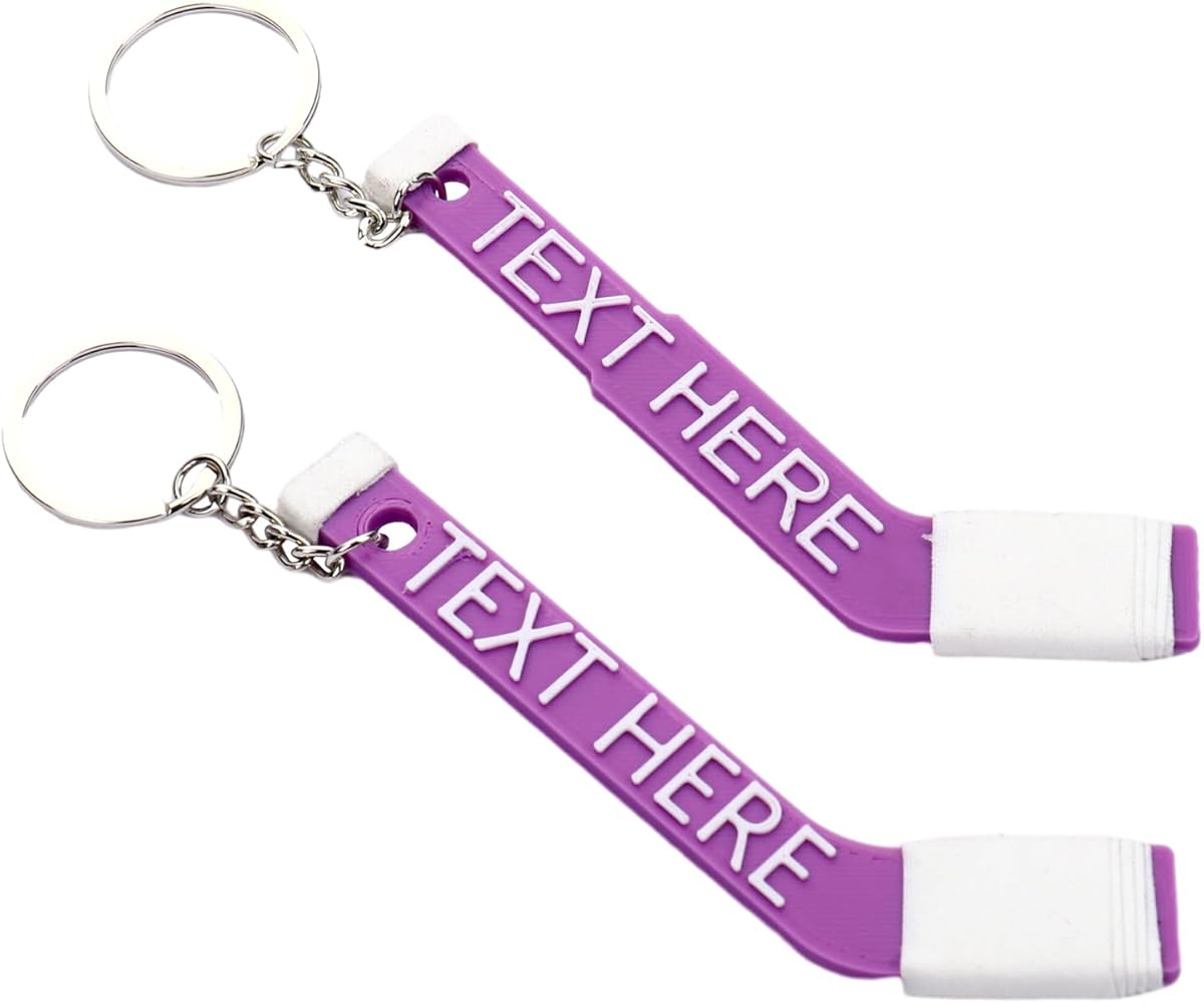 Mini Hockey Stick Keychain - Yorkn Inc✅