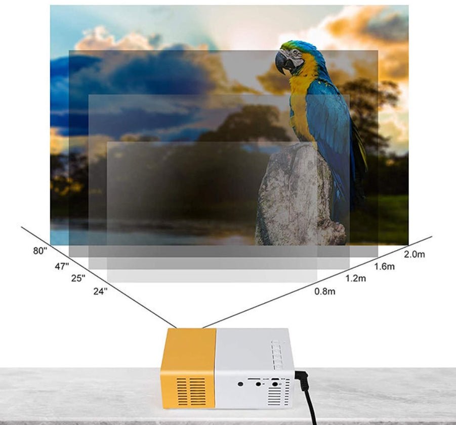 Mini Wired Projector - Yorkn Inc✅