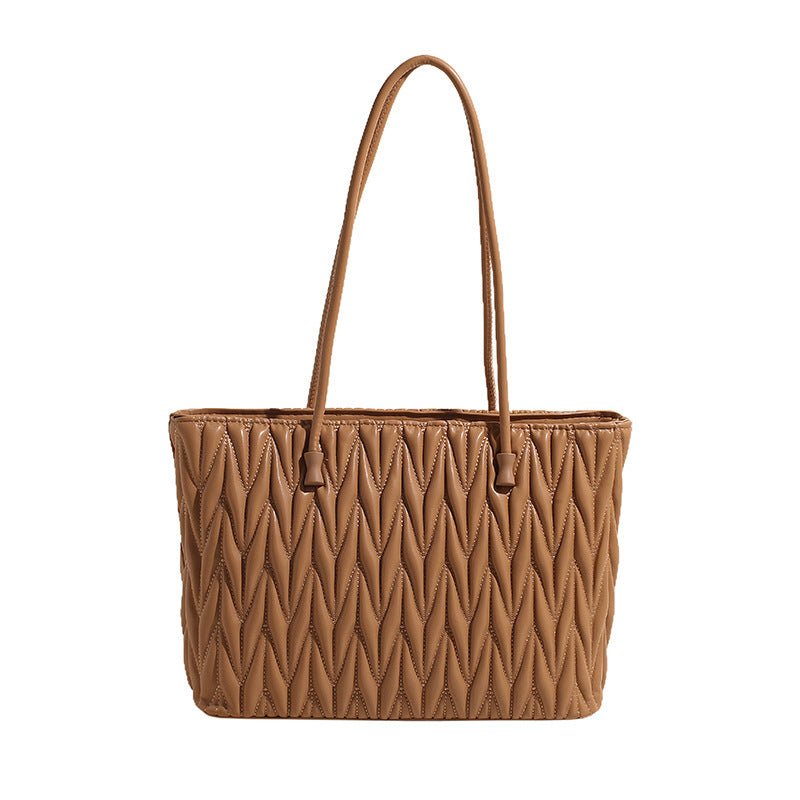 Minimally Pleated Tote Bag - Yorkn Inc✅