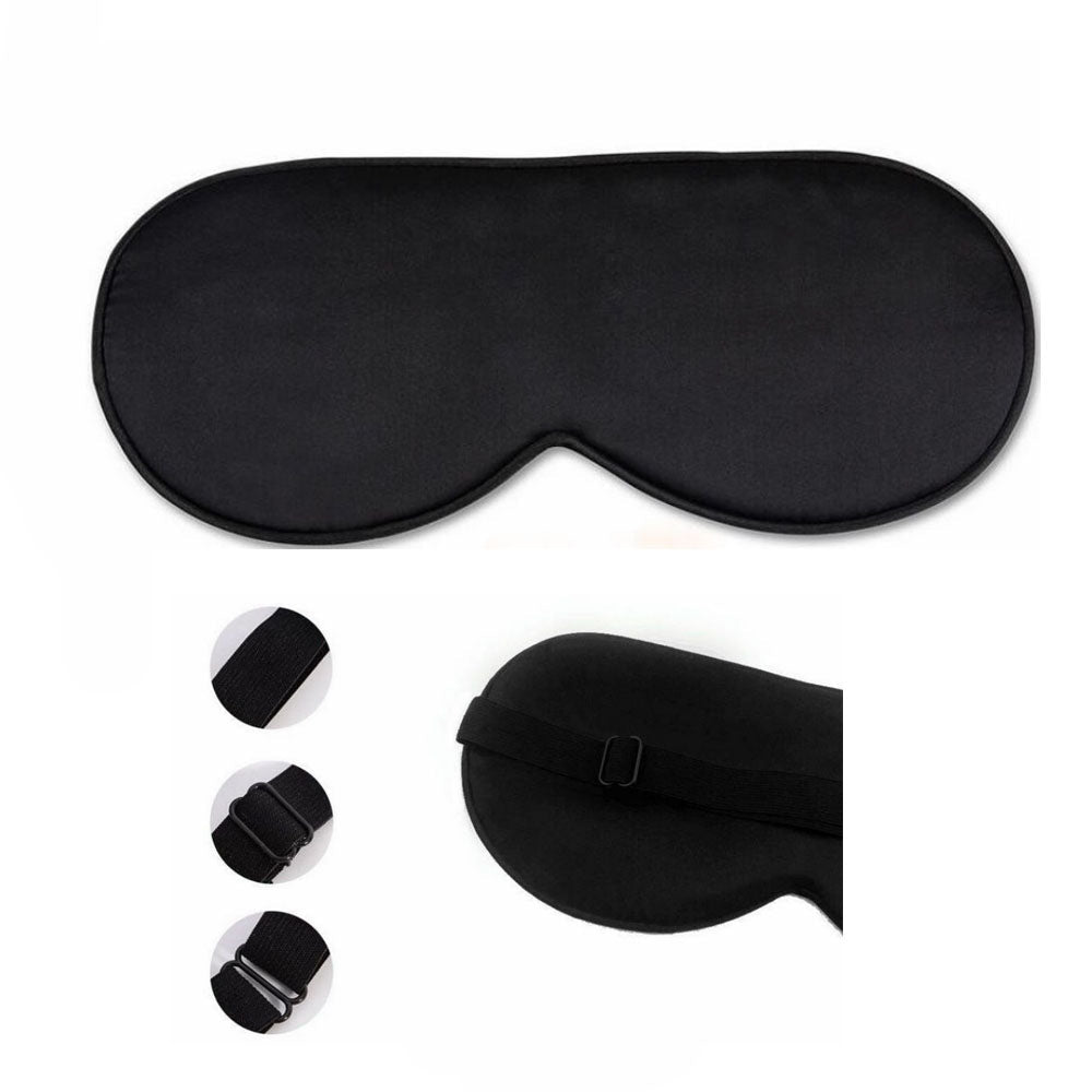 Mulberry Silk Eye Mask With Adjustable Strap - Yorkn Inc✅
