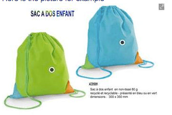 Non - woven Drawstring Bag - Yorkn Inc✅