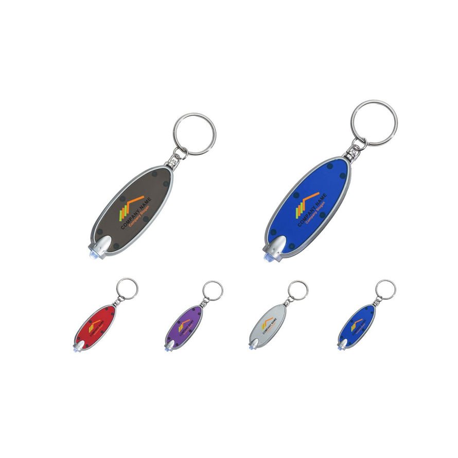 Oval Led Key Chain - Yorkn Inc✅