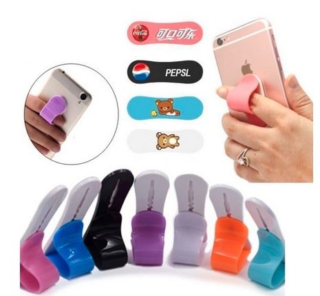 Phone Grip Holder Cell Phone Grip Strap Telescopic Phone Finger - Yorkn Inc✅