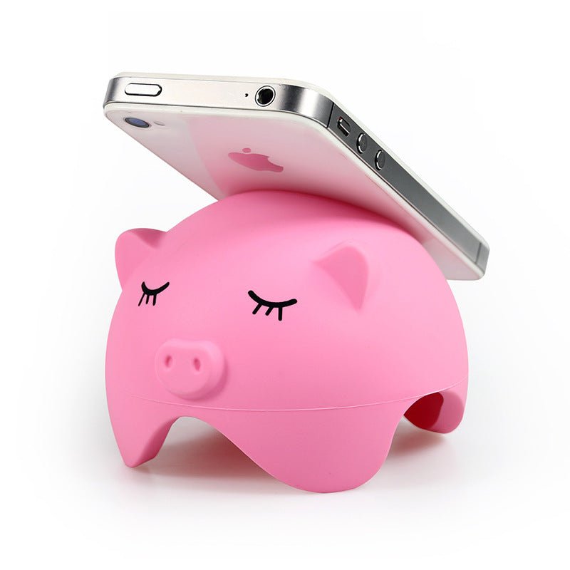 Pig Shaped Silicone Suction Stand - Yorkn Inc✅