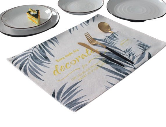 Placemat With Pocket - Yorkn Inc✅